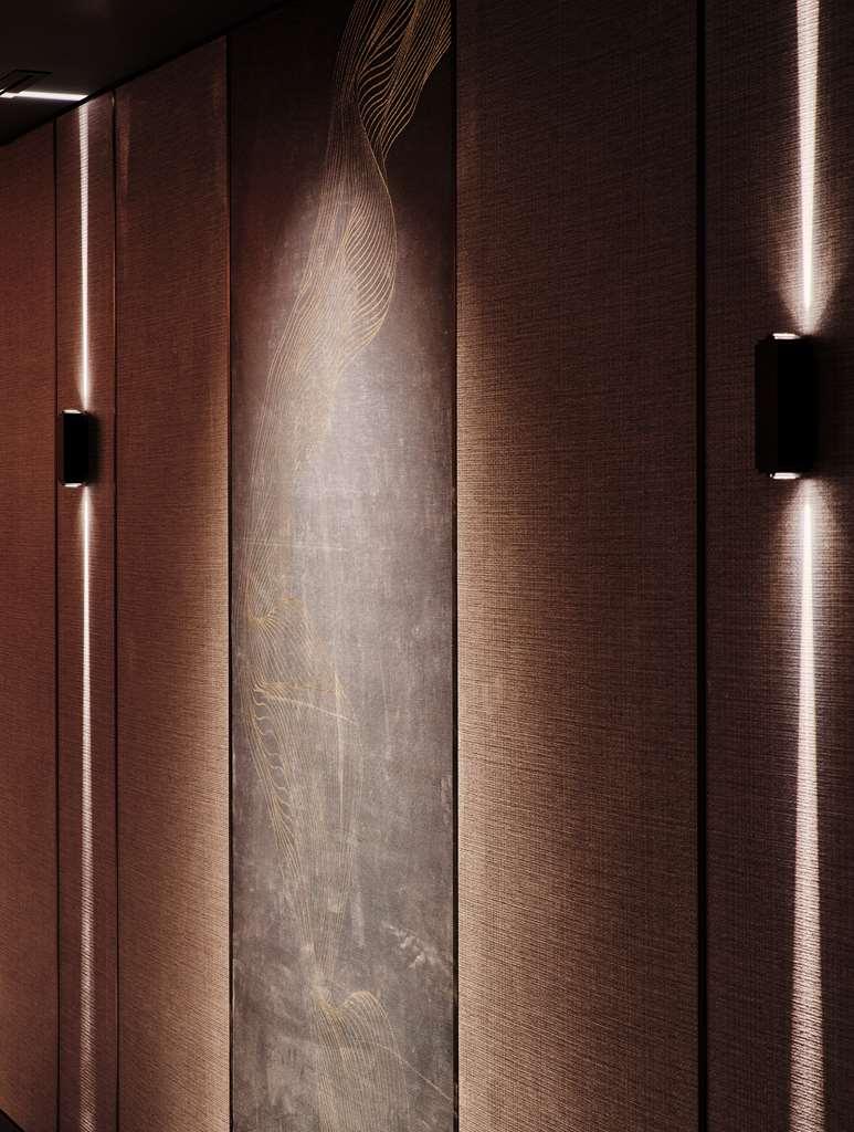 Grand Hyatt Kuwait Ξενοδοχείο Κουβέιτ Δωμάτιο φωτογραφία A brushed stainless steel refrigerator